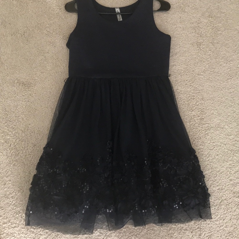 Flare Layered Ruffle Dress